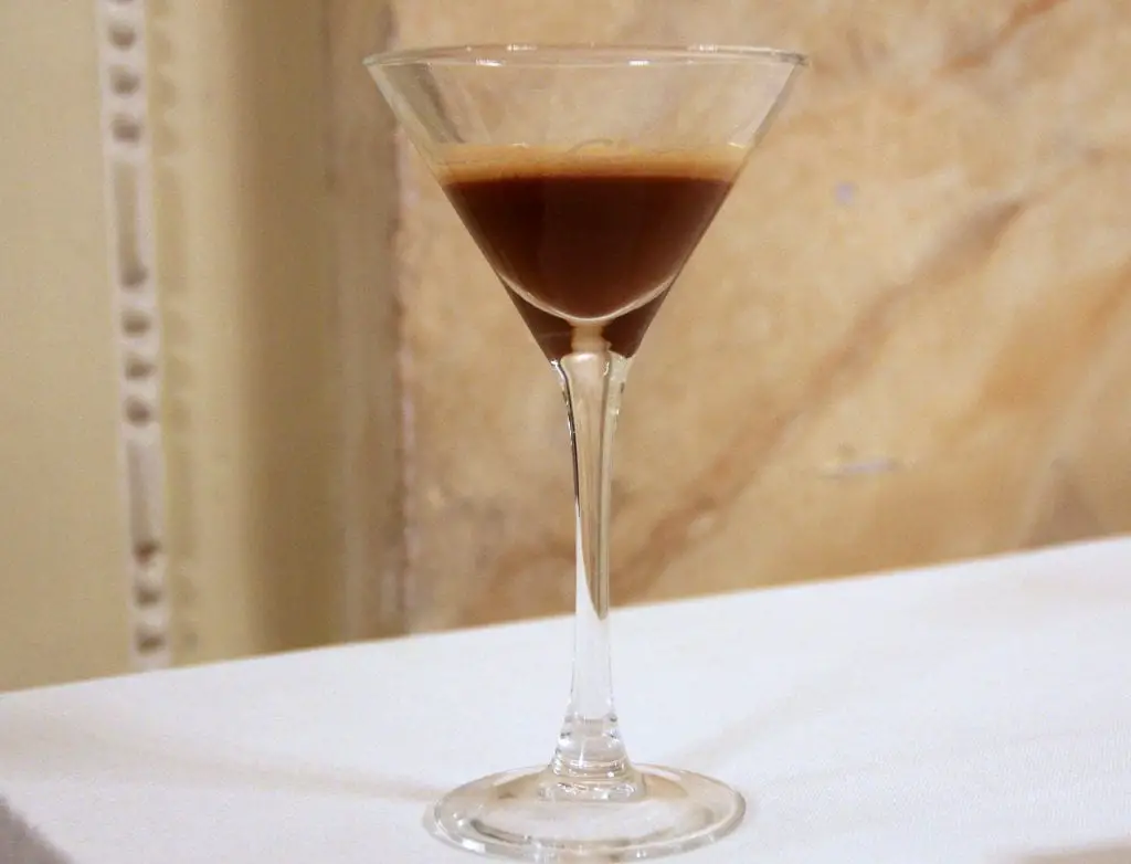 Martini de chocolate