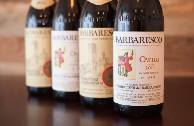 Vino Barbaresco: Tinto de pura calidad italiana