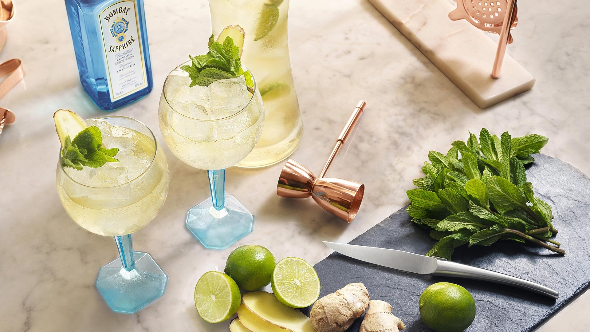 Cocktail Bombay Sapphire Receta e Ingrediente (Origen) ¿Cómo hacer?