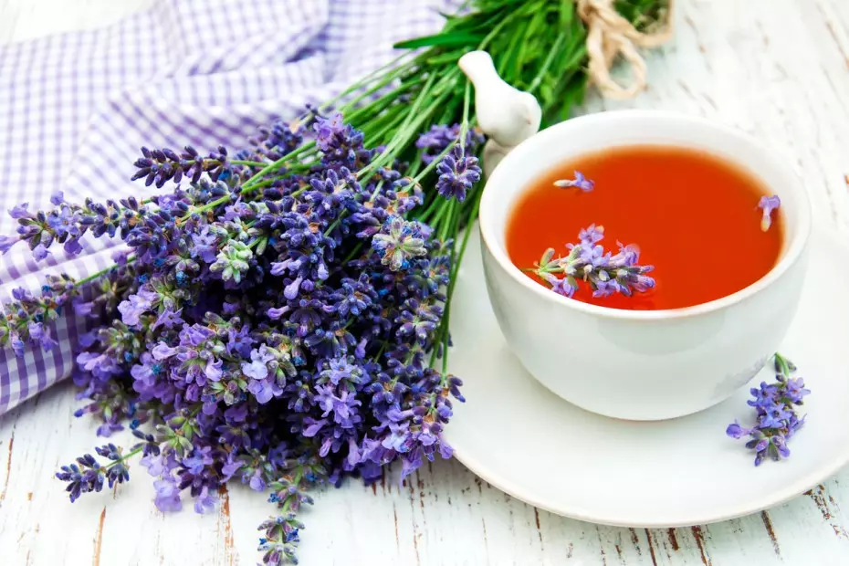 Té de lavanda