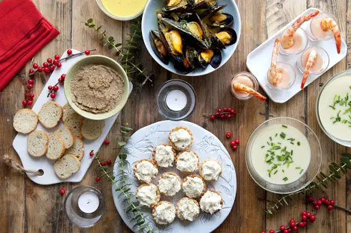 Aperitivos para fiestas