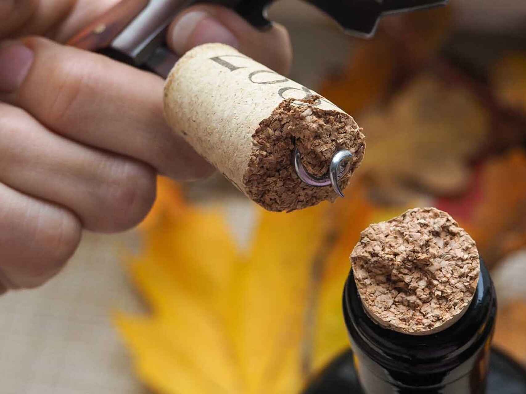 Solucion a corcho de vino roto