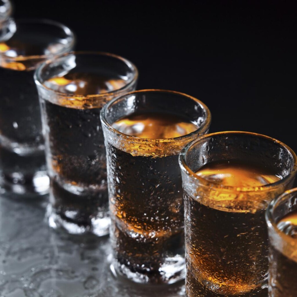 Recetas de shots dulces con alcohol faciles