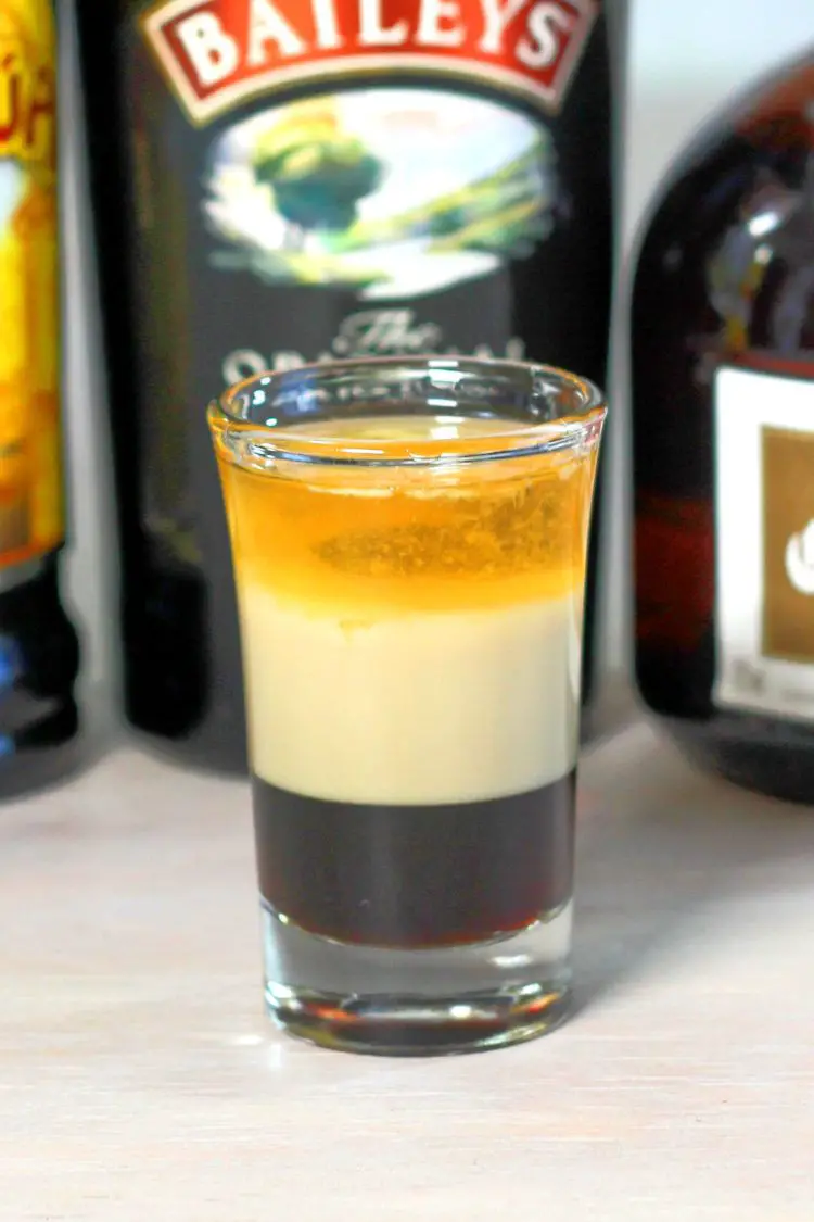 Shots con baileys y sus diferentes tipos