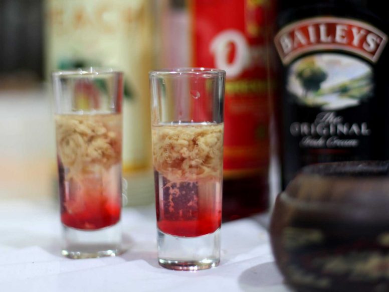 Tipos de Shots con baileys