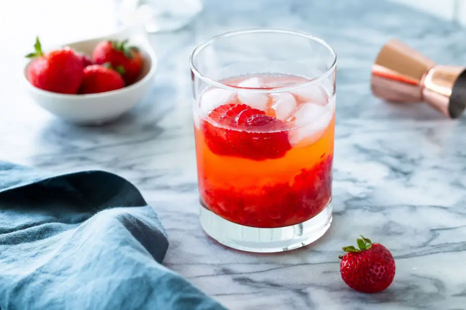 Tragos con frutilla que deleitarán tu paladar